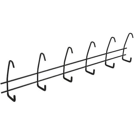 Auric Long Handle Hanger Storage Systems, Black Finish AU418794